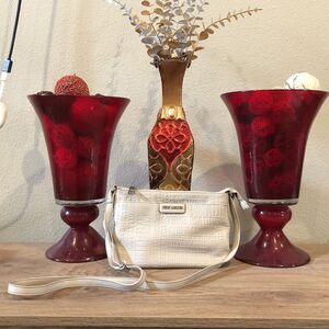 Steve Madden Cream Crossbody Bag